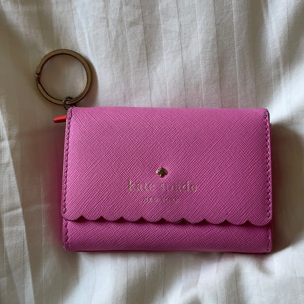 kate spade scalloped wallet